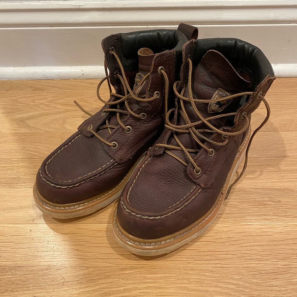 Men’s Irish Setter Work Boots - size 8 brown